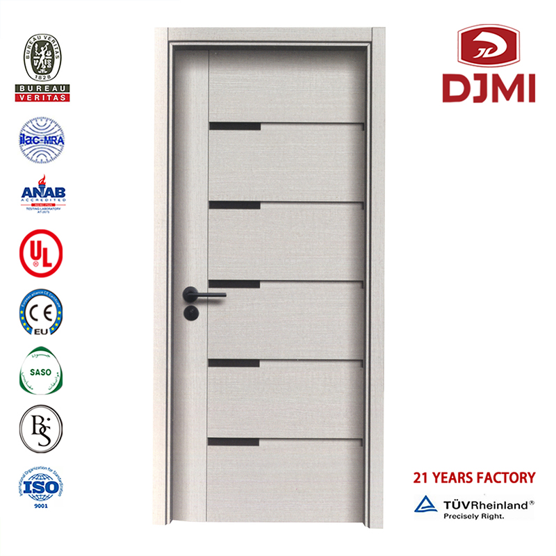 Mukautettu korkealaatuinen ulkoavaruuden sisätilojen puuovi muoti Suosittu uusi asetus Leaf Mdf Melamine Door Chinese Factory House Skin Panels Simple Bedroom Door Designs Mdf Moulded