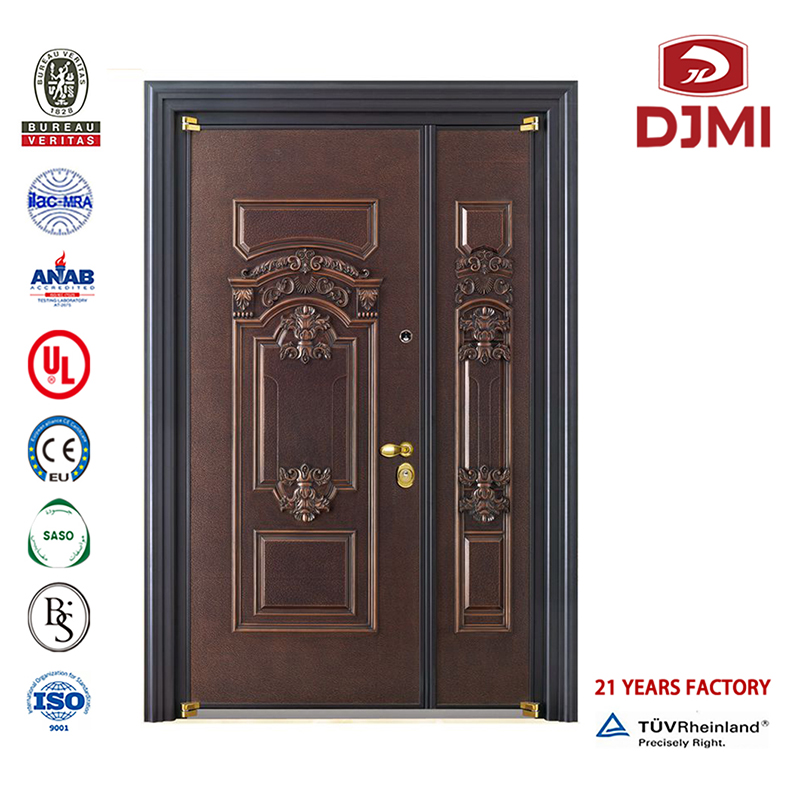 Korkealaatuinen panssari, kevyt panssari, turkkilainen turvalaite, panssaroitu ovi, halpa silikonipaperi, teräsydin Mdf Steel Safety Door Security Over, Customitzed Roofing Sheet Turkey Wood Safety Armoured Security Steel Door