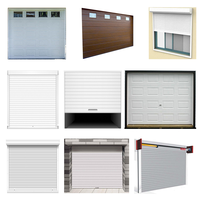 Uusi suunnittelukorkealaatuinen eristetty paneeli ovet Auto Garage Door Brand New Industry Doors with Pu 8X7 Garage Door Hot Myy Good Quality Roller Shutter Thermal Insulation Doors Galss Garage Door