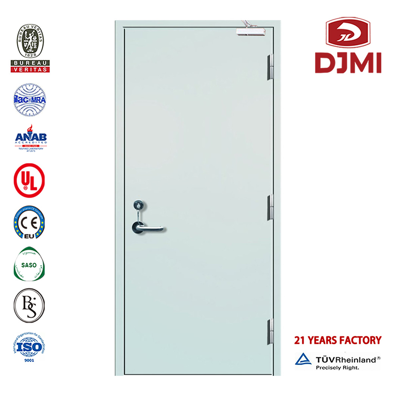 China Factory Doors China Suppliers Good Price 3 Hours Steel Fire Rated Door High Quality Best-Sale Security Flush Ul Flat Steel Fire Door Cheap with Glass Intertek Europe Rated Stainless Steel Hotel Fire Door