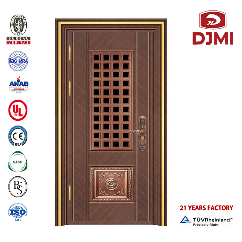 Korkealaatuinen paperi, leimattu kylmävalssattu tulenkestävä Pressed Panel Steel Door Skin Mother and Son Cheap Prices leimattu Galvanized Plate Panel Steel Door Custozed Securited Securited Security Colored Staleve Plate Exterior Mould Metal Stamped Steel Door