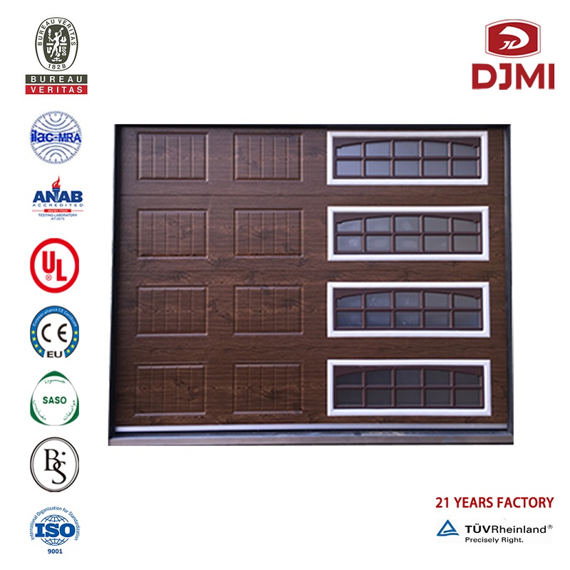 Brand New Steel Overhead Section with Pu Automatic Best Quality Door Hot myynti Automatic Sectional 50Mm Beautirance Garage Door Custoremize Factory Price Ops Garage Sectional Over
